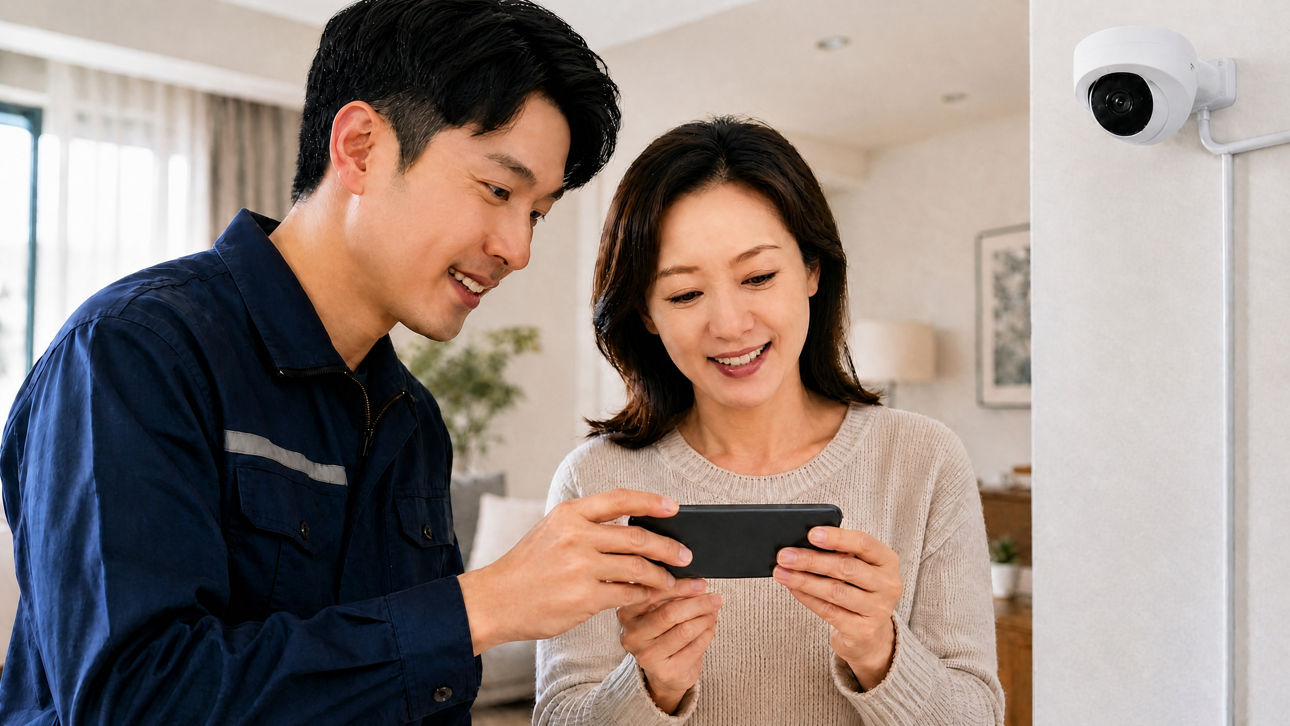 監控系統驗收——屋主與工程師確認安裝品質